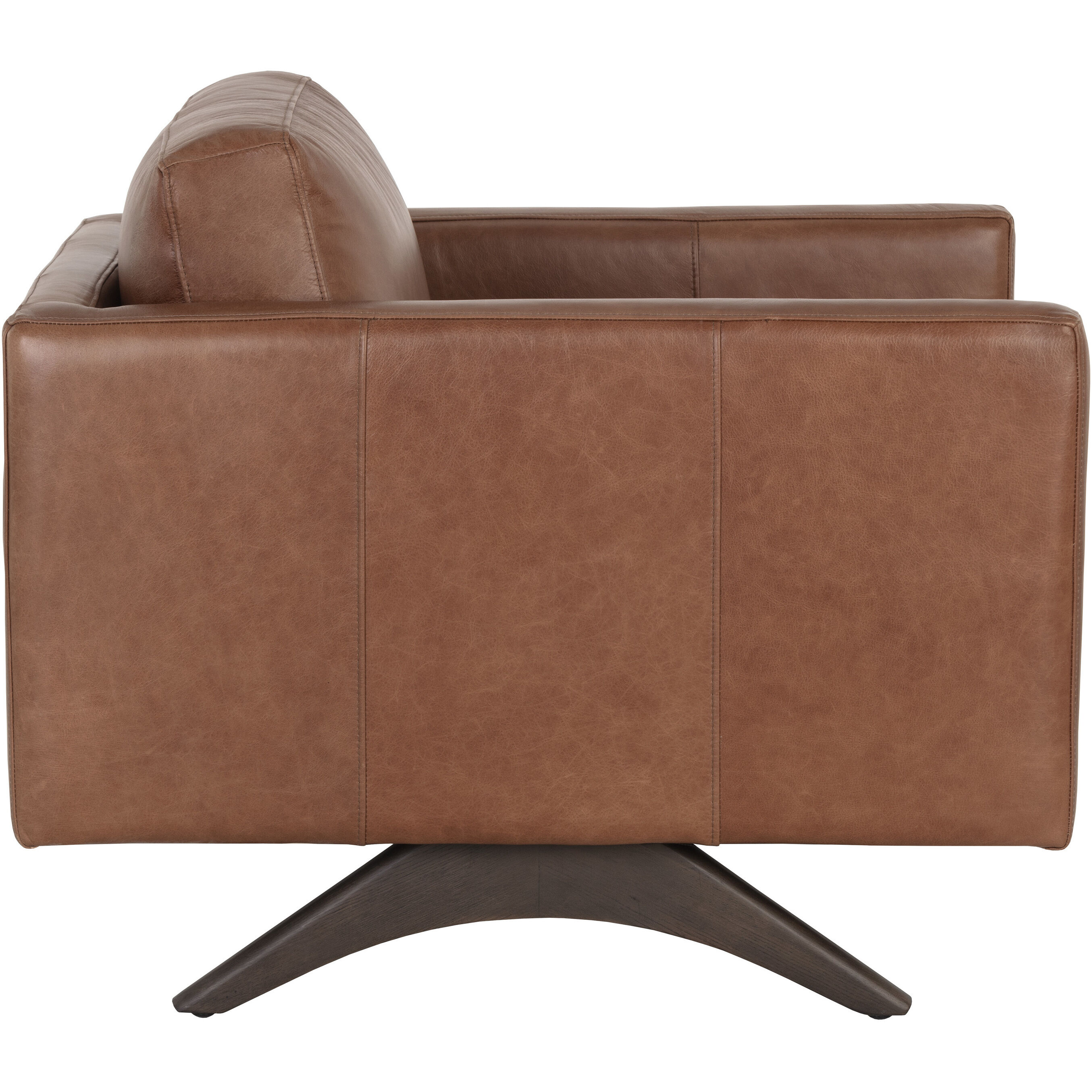 Rogers Shalimar Tobacco Leather Armchair